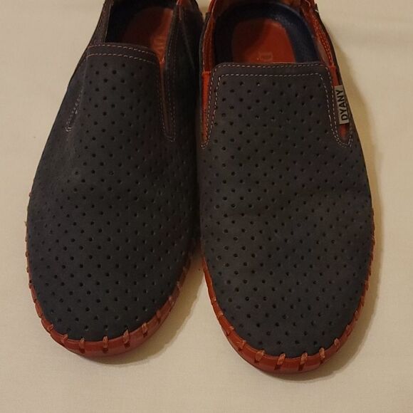 Dyany mens leather shoes size 10 - Picture 2 of 7